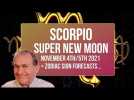 Scorpio New Moon - 4th/5th November  2021 + FREE Zodiac Forecasts