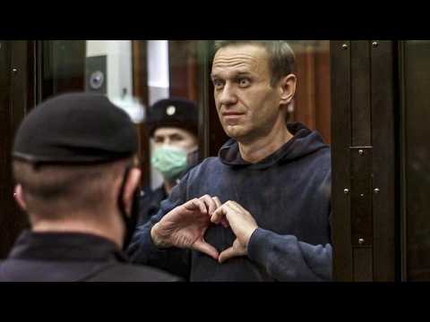 Alexei Navalny wins Sakharov Prize, the EU's highest award for human rights work