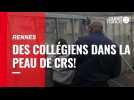 Rennes. Des collégiens dans la peau de CRS!
