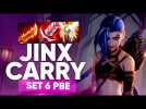 LA NOUVELLE JINX HYPER CARRY DU SET 6 ! TFT Guide Teamfight Tactics Compo PBE