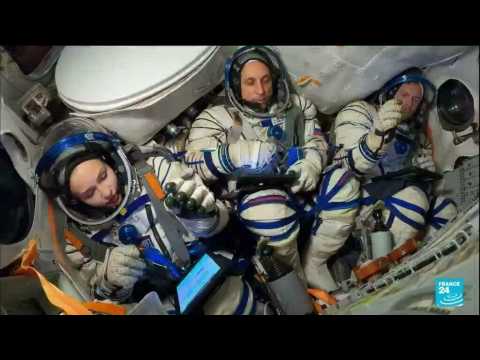 Lights, camera, blastoff! Russian film crew docks at ISS for first movie in space