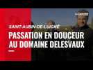 VIDEO. Près d'Angers, passation en douceur au domaine Delesvaux