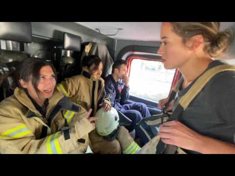 Dozens of women become part of Istanbul's historic firefighting unit for first time