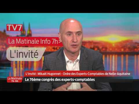 La Matinale | L'invité | Mikaël Hugonnet, président de l'Ordre des Experts-Comptables Nouvelle-Aquitaine