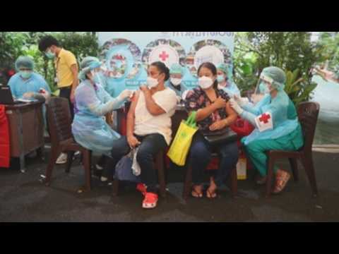 Covid-19 vaccination campaign for migrant workers continues in Thailand