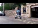 Trottinette à Soissons; L'usage professionnel de la trottinette dans la cité du vase