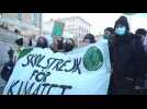 Fridays for Future demonstration in Stockholm ahead of COP26 summit