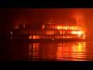 Ferry fire kills dozens in southern Bangladesh