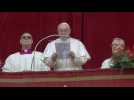 Pope delivers his Christmas address from the Vatican