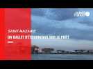 VIDEO. Un ballet d'étourneaux sur le port de Saint-Nazaire
