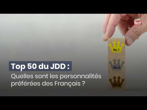 VIDEO : Top 50 du JDD : Quelles sont les personnalits prfres des Franais ?