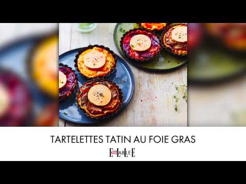 VIDEO : Les tartelettes tatin au foie gras