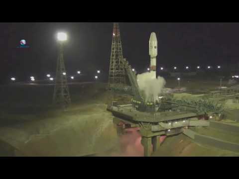 Russian Soyuz rocket launches with 36 OneWeb satellites onboard
