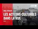 VIDÉO. En Belgique, les acteurs culturels dans la rue