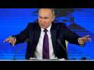 Ukraine, pandémie, gaz, Navalny : face à la presse, Vladimir Poutine aborde les dossiers brûlants