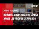 VIDÉO. Passe vaccinal : nouvelle suspension de séance à l'Assemblée nationale après les propos d'Emmanuel Macron
