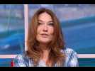 Carla Bruni dans Télématin
