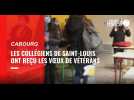 VIDEO. Des collégiens de Cabourg ont reçu les vSux de nouvelle année envoyés par des vétérans