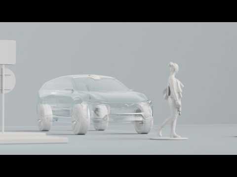 Volvo Cars' Concept Recharge with Luminar's Iris LiDAR integrated