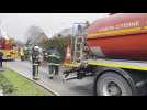 La Longueville: les pompiers mobilisés pour un feu de maison