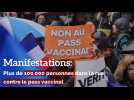 Manifestations: plus de 100.000 personnes dans la rue contre le pass vaccinal