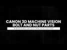 Canon 3D Machine Vision Robot Demonstration (Kitting)