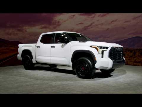 2022 Toyota Tundra TRD Pro Design in Super White