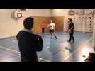 Entrainement de l'équipe de Dodgeball de Saint Quentin