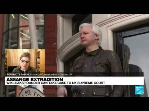 WikiLeaks' Assange wins permission to appeal US extradition decision