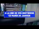 A la Une de vos quotidiens ce mardi 25 janvier
