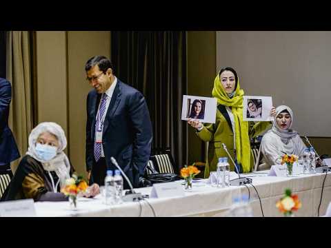 Afghan activists ask about whereabouts of two women as Taliban talks with West continue