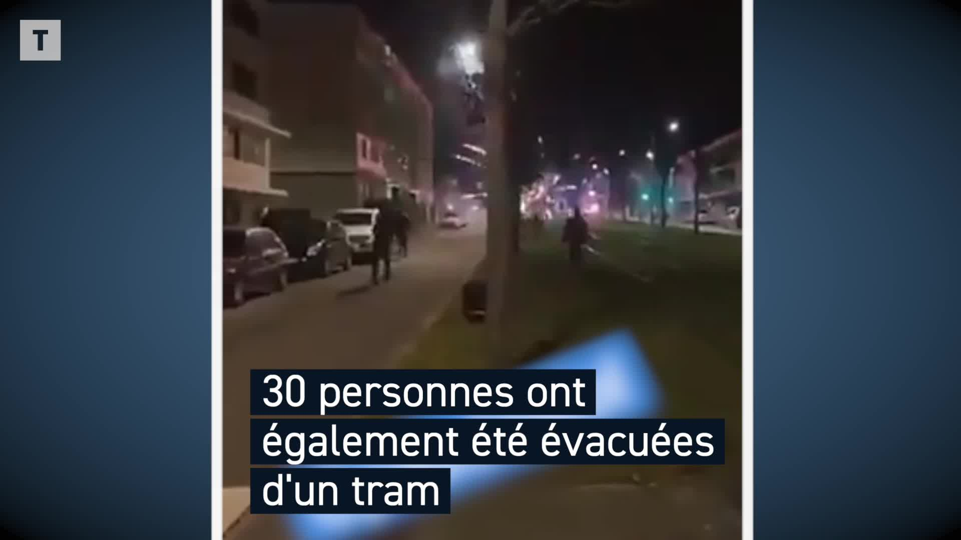 Guet-apens au mortier d'artifice contre la police à Brest (Le Télégramme)