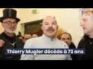 Thierry Mugler décède à 73 ans