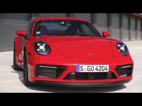 The new Porsche 911 Carrera GTS Coupe Design in Carmine Red