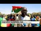 Au lendemain du coup d'Etat au Burkina Faso, une manifestation de soutien aux putschistes à Ouagadougou