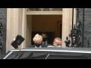 British PM Boris Johnson leaves Downing Street as police launch investigation