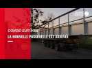 VIDEO. L'arrivée impressionnante à Condé-sur-Vire de la nouvelle passerelle sur la Vire