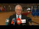 EU not following US diplomat families' withdrawals from Ukraine: Borrell - Label : AFPTV - First images - Category : News