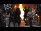 Bruxelles : grand rassemblement des anti-pass, heurts avec la police