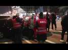 Taxis : nouvelle manifestation des chauffeurs LVC dans le centre de Bruxelles