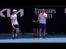 Open d'Australie 2022 - Novak Djokovic, à peine libéré et déjà à l'entrainement sur le Rod Laver Arena de l'Australian Open !