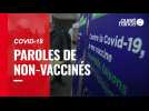 VIDÉO. Crainte des aiguilles ou potentiels effets secondaires : paroles de non-vaccinés