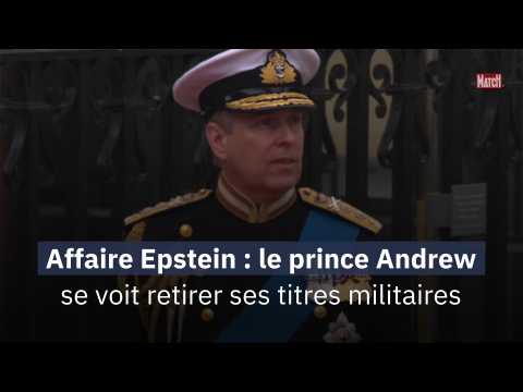 VIDEO : Affaire Epstein : le prince Andrew se voit retirer ses titres militaires