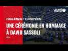 VIDÉO. Le Parlement européen a rendu hommage à son président David Sassoli
