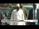 Guinée : l'ex-président Alpha Condé part se soigner aux Émirats arabes unis