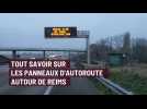 D'où viennent les messages des panneaux lumineux de l'autoroute autour de Reims