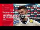 Euro handball. La réaction d'Aymeric Minne après la victoire des Bleus contre les Pays-Bas