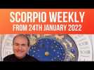 Scorpio Weekly Horoscope from 24th January 2022