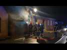 Un garage détruit dans un incendie à Fresnicourt-le-Dolmen