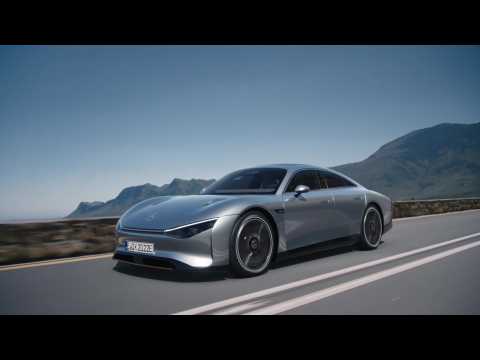 Mercedes-Benz VISION EQXX Driving Video